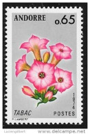 ANDORRE -  TIMBRE  N° 235    -  TABAC -     NEUF  -  1974 - Ungebraucht