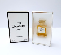 Miniatures De Parfum   N°5  De CHANEL  Parfum   1.5 Ml  + Boite Tiroir - Miniatures Femmes (avec Boite)