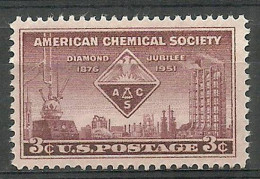 United States Of America 1951 Mi 620 MNH  (ZS1 USA620) - Chemistry
