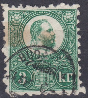Hongrie 1871 Mi 9a Vert Roi François Joseph (A48) - Gebraucht