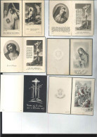 LOT 6 Souvenirs Décès NORD Pays - Todesanzeige