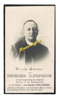 Broeder Ildefonds Jan-Baptist Verlinden Mechelen 1925 OLV Van Barmartigheid Foto Doodsprentje Bidprentje - Todesanzeige