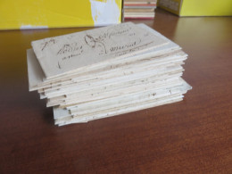 PLUS+++++++++++ DE 45 MARQUES POSTALES ((lettres)) ,,pas De Devant,,,,,,,,,,,,,,,,, ET JE N'Y COMPRENDS RIEN - Unclassified