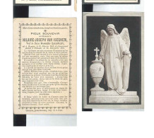 Souvenir Décès Hilaire-Joseph VAN ISEGHEM      OSTENDE 1890 - Todesanzeige