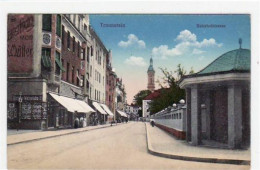 39046289 - Traunstein Mit Bahnhofstrasse Ungelaufen  Gute Erhaltung. - Traunstein