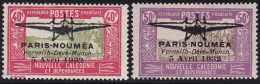 1932 NUOVA CALEDONIA, Yvert A 1/2 MLH/* - Andere & Zonder Classificatie