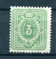 Deutsche Reich - Michel 39 BII Pfr.**/MNH Gepr. Petry - Ongebruikt