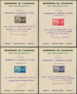 AFRIQUE EQUATORIALE Poste BAT - 66/69, Série Complète De 4 Bons à Tirer Vaugirard, Signés: Centenaire Du Gabon (unique) - Andere & Zonder Classificatie