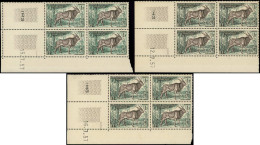 AFRIQUE EQUATORIALE Poste ** - 238/41, 11 Blocs De 4 Cd. Différents: Animaux - Andere & Zonder Classificatie