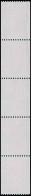 FRANCE Poste ** - 3418e, Bande De 5, Impression à Sec (gravure Seule), 1 Exemplaire Avec N° Rouge: Tvp De Luquet - Cote: - Ungebraucht