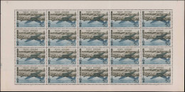 REUNION Poste Aérienne ** - 42/44, 3 Feuilles Complètes De 25: Série De 1947 - Cote: 1612 - Posta Aerea