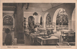 Romania - Baile Lipova - Jud. Arad - Terasa Restaurantului - Romania
