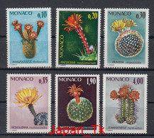MONACO  Mi. Nr. 1154-1159 Freimarken: Seltene Pflanzen Des Botanischen Gartens - MNH- - Cactus
