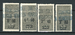 CG-21  Algérie Colis Postaux N° 44 à 47 * . A Saisir !!! - Parcel Post