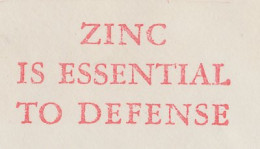 Meter Top Cut USA 1955 Zinc - Chemistry