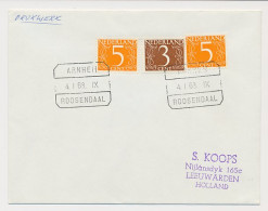 Treinblokstempel : Arnhem - Roosendaal IX 1968 - Non Classés