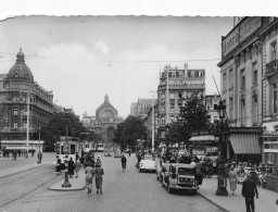 B231 Belgium Antwerp Anvers Avenue De Keyser  Train Station Car RPPC Postcard - Sonstige & Ohne Zuordnung