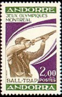 SELLO** DE ANDORRA FRANCESA 1976, YT 256 - Ungebraucht