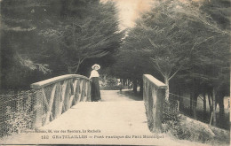 CHATELAILLON : PONT RUSTIQUE DU PARC MUNICIPAL - Châtelaillon-Plage