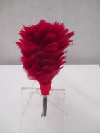 Fabrication Recente  - Plumet Rouge  De Pompier Ou Autre  Environ 14 Cm - Armas De Colección