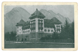Ro 49 - 13413 BUSTENI, Hotel Palace, Romania - Old Postcard - Used - 1927 - Romania