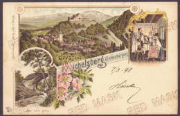 RO 49 - 23451 CISNADIOARA, Sibiu, Litho, Romania - Old Postcard - Used - 1898 - Romania