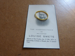 BC16 Souvenir  Louise Smets Sint-Truiden 1873 1947 - Todesanzeige