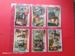 Liebig Serie Complete Langue Allemande S 863 Vie De Rembrandt La - Liebig