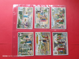 Liebig Serie Complete Langue Belge S 912  Soie La - Liebig