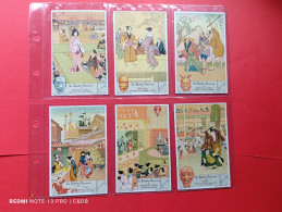 Liebig Serie Complete Langue Belge S 1284 Théâtre Japonais Le - Liebig