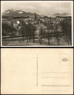 Ansichtskarte Traunstein Panorama-Ansicht Blick Zu Den Alpen Bergen 1920 - Traunstein