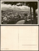 Ansichtskarte Traunstein Panorama-Ansicht Blick Mit Den Alpen Bergen 1940 - Traunstein