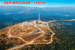 Brocken Harz Fliegeraufnahme Plateau - Wernigerode