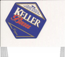 SOUS BOCK  -  Bière KELLER BRAU  ( Recto Verso ) - Sous-bocks