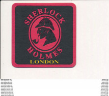 SOUS BOCK  -  SERLOCK HOLMES LONDON  ( Recto Verso ) - Sous-bocks