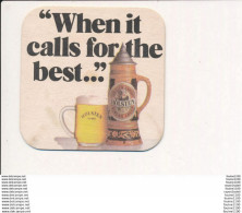 SOUS BOCK  - Bière Beer  HOLSTEN EXPORT Strong Lager  - WHEN IT CALLS FOR THE BEST   ( Recto Verso ) - Sous-bocks