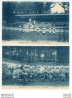 Lot De 2 Cartes De Montargis Stade Municipal Cercle Pasteur / La Musique ( Militaire / Gymnastique ) - Montargis