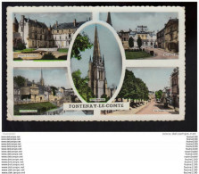 Carte De Fontenay Le Comte  ( Multivues ) ( Format C.P.A )( Recto Verso ) - Fontenay Le Comte