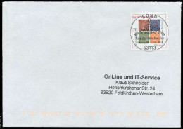 BRD BELEGE Nr 3412 BRIEF FDC X84AD1E - Andere & Zonder Classificatie
