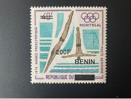 Benin 2008 - 2009 Mi. 1522 Surchargé Overprint Olympic Games Jeux Olympiques 1975 1976 Montréal Canada Olympia - Verano 1976: Montréal
