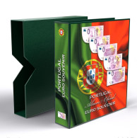 ABAFIL Album Vide "drapeau" Pour Les Billets 0 € Souvenir Portugal Avec Boitier - Materiaal