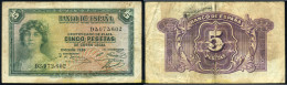 728 ESPAÑA 1935 ESPAÑA 5 PESETAS 1935 - Otros & Sin Clasificación