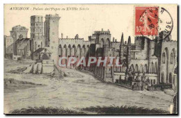 CPA Avignon (Vaucluse) Palais Des Papes - Avignon (Palais & Pont)