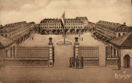 CPA Fontenay Le Comte (Vendee) Caserne Du Chauffault - Fontenay Le Comte