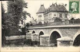 CPA Montargis Pont De La Chaussee Et La Caisse D'épargne - Montargis