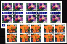 Schweiz Markenheftchen MH 0-162+0-163 Gestempelt Mit ESSt, Blumen #NW208 - Booklets