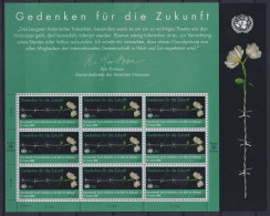 UNO Wien 521 Postfrisch Als Kleinbogen, Holocaust #NW322 - Other & Unclassified