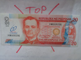 PHILIPPINES 20 PISO 1949-2009 Neuf (B.36) - Philippines