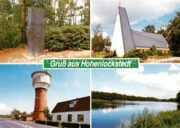 Hohenlockstedt Denkmal Kirche Wasserturm Partie Am Wasser - Hohenlockstedt