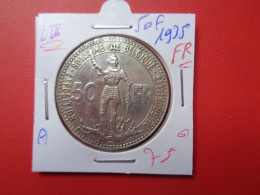 Léopold III. 50 FRANCS 1935 FR "TYPE CHEMINS De FERS" ARGENT POS.A (A.2) - 50 Frank